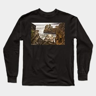 Pancake Rocks 2 Long Sleeve T-Shirt